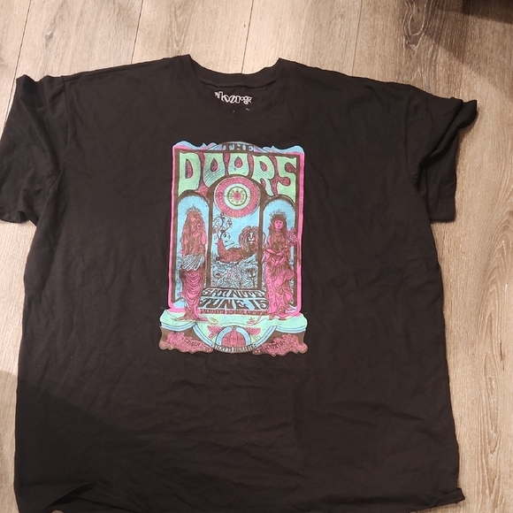 The Doors Black Graphic T-Shirt - Picture 1 of 3